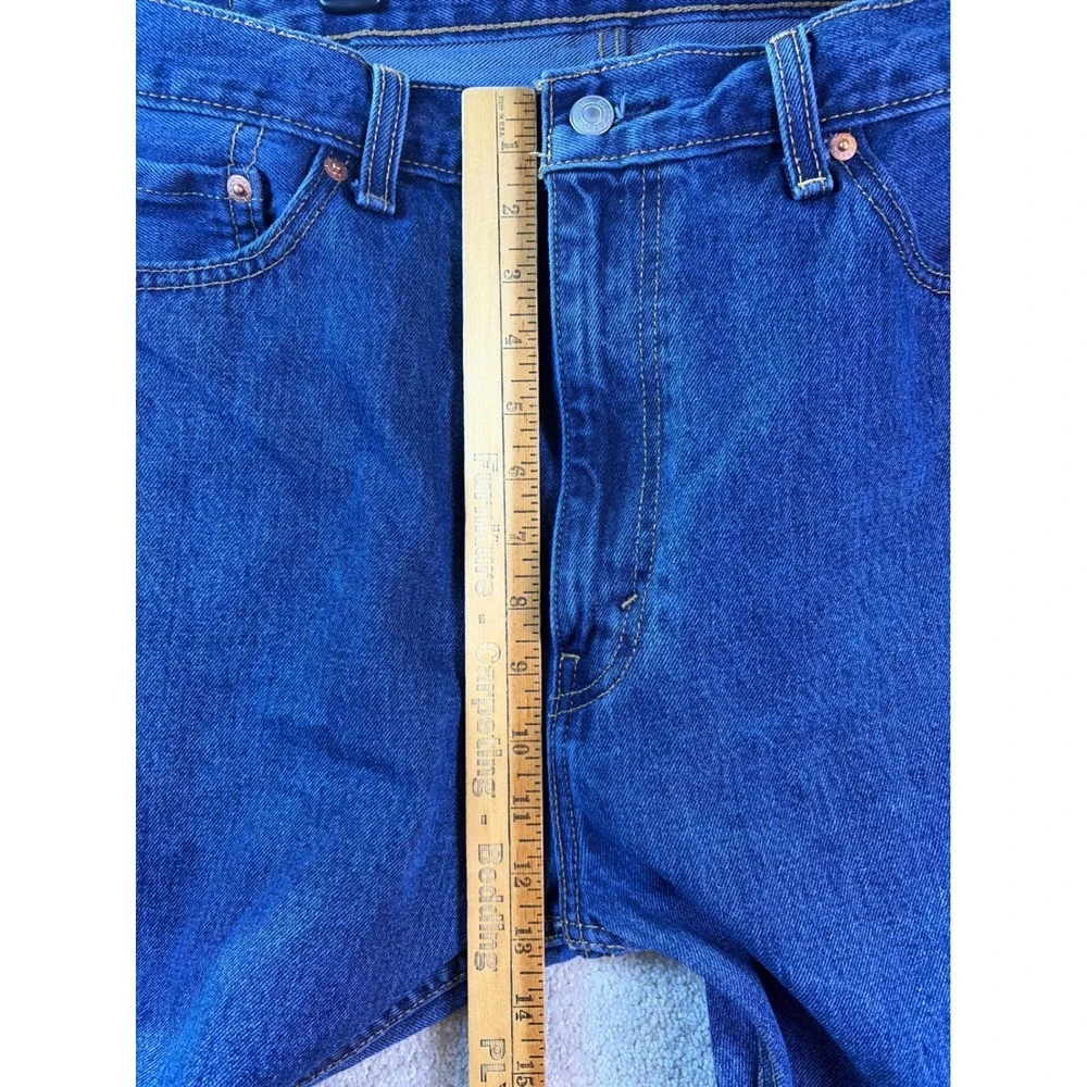 Levi's 505 Jeans Mens 40x30 (Fits 39x30)‎ Blue Straight Fit Denim Pants